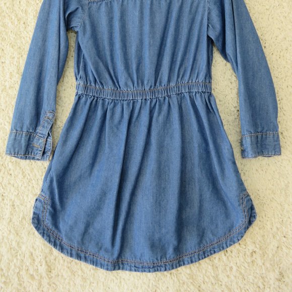Carter's‎ Kid Youth Long Sleeve, Half Button-Up Dress Size 6X - Picture 4 of 11